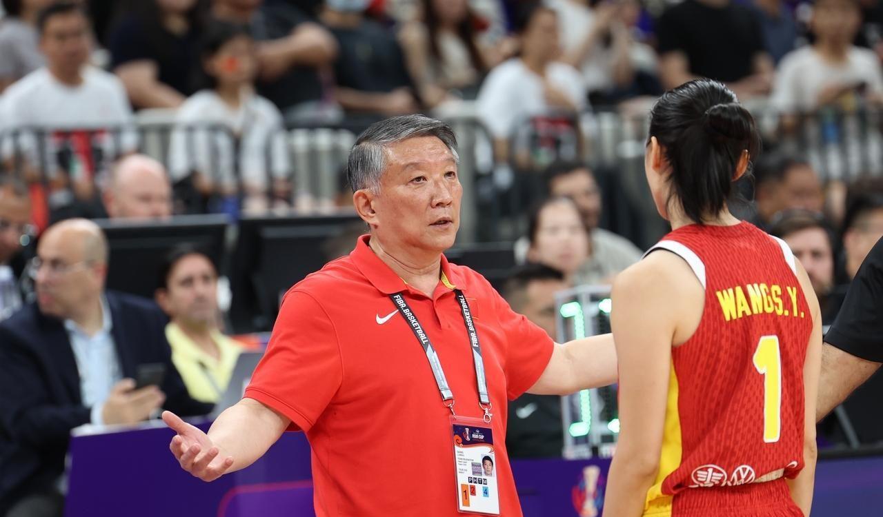 挥了, 内线优势, 对中国女篮